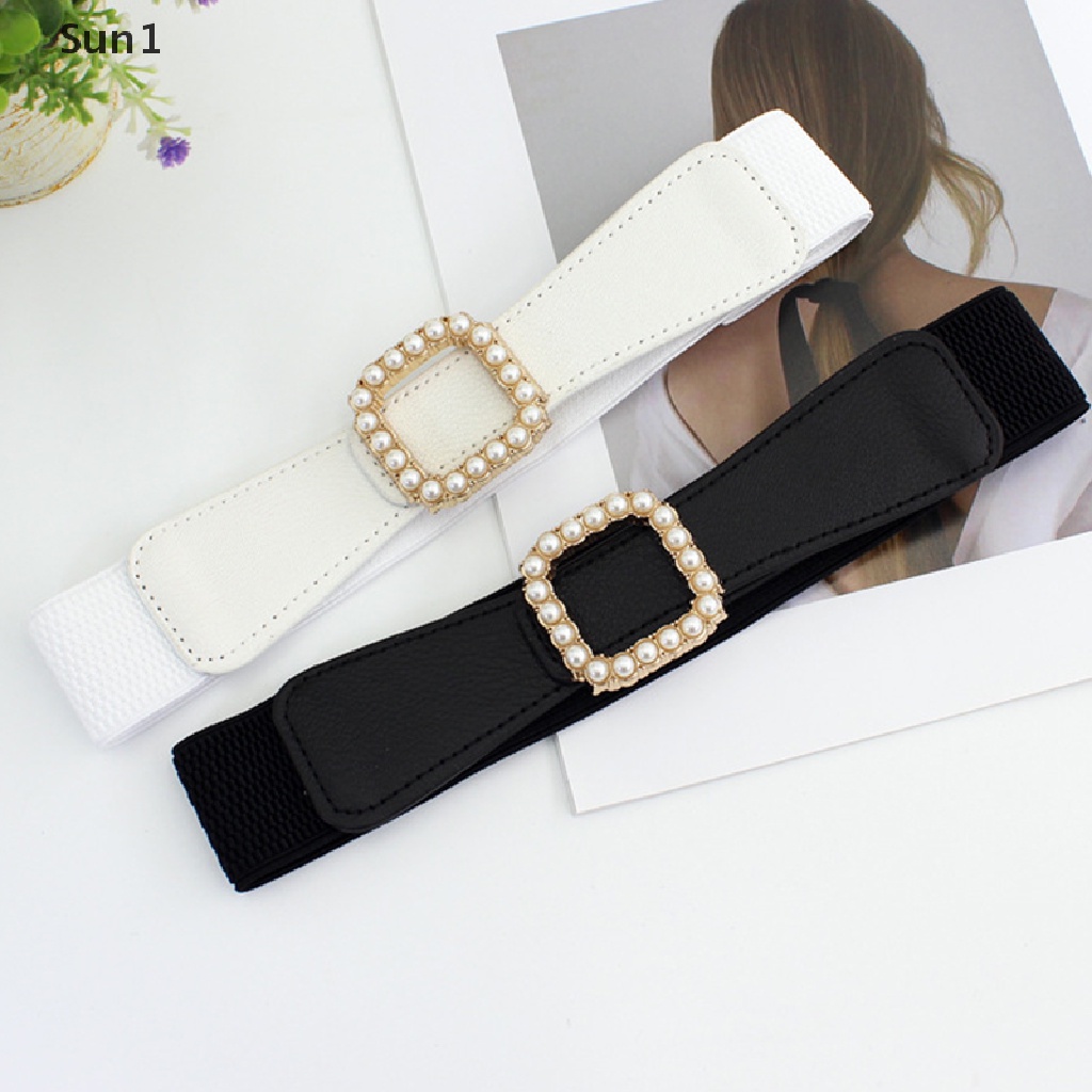 Thắt Lưng Nữ Bản Rộng Co Giãn Thời Trang
