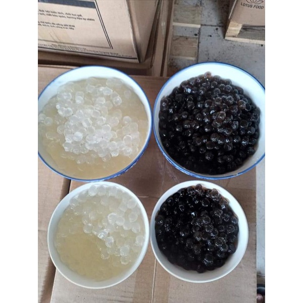 Trân châu 3Q Bibi Jelly nguyên vị/ caramel túi 2kg | BigBuy360 - bigbuy360.vn