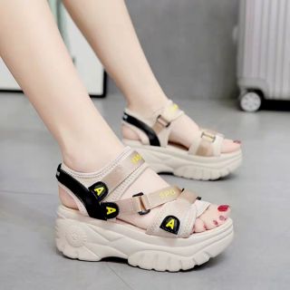 Dép quai hậu nữ cá tính đế 5cm