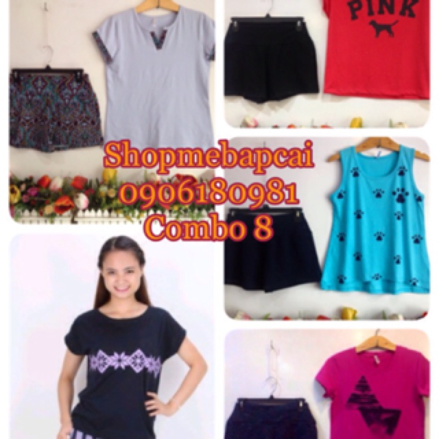 Combo 5 bộ đùi 8