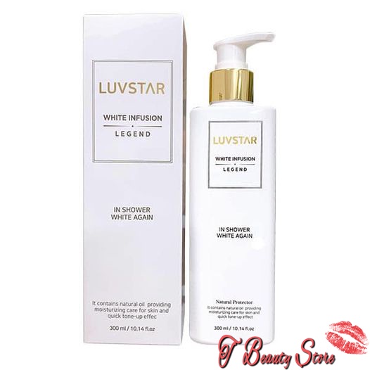 Sữa tắm truyền trắng da Luvstar – xuất xứ Hàn Quốc