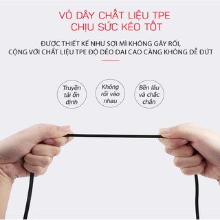 Cáp sạc cuộn rút CAFELE MACARON 2 in 1 Lightning / Micro USB