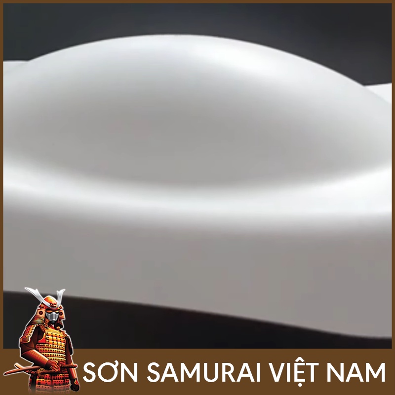 Chai sơn màu trắng mờ F2 - Sơn Xịt Samurai