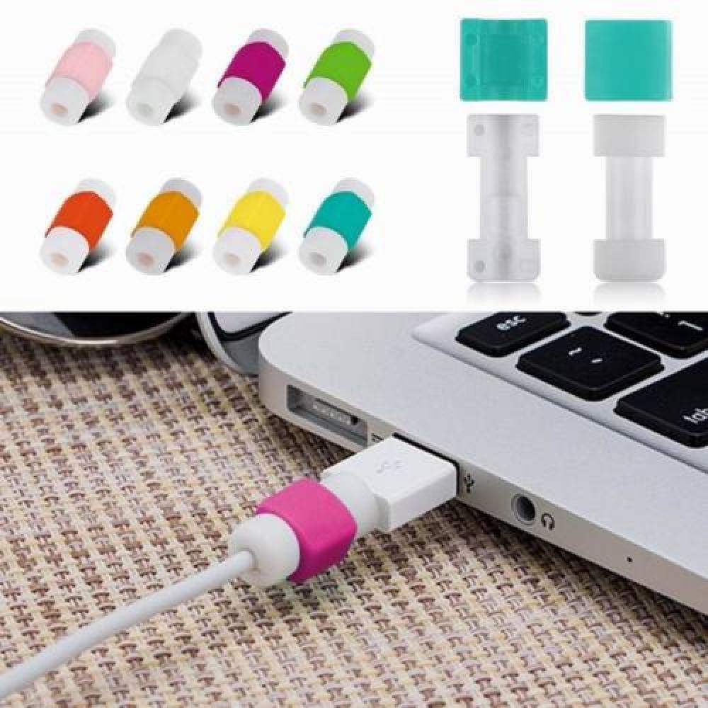Set 6 miếng bọc bảo về đầu cắm sạc tiện lợi | BigBuy360 - bigbuy360.vn
