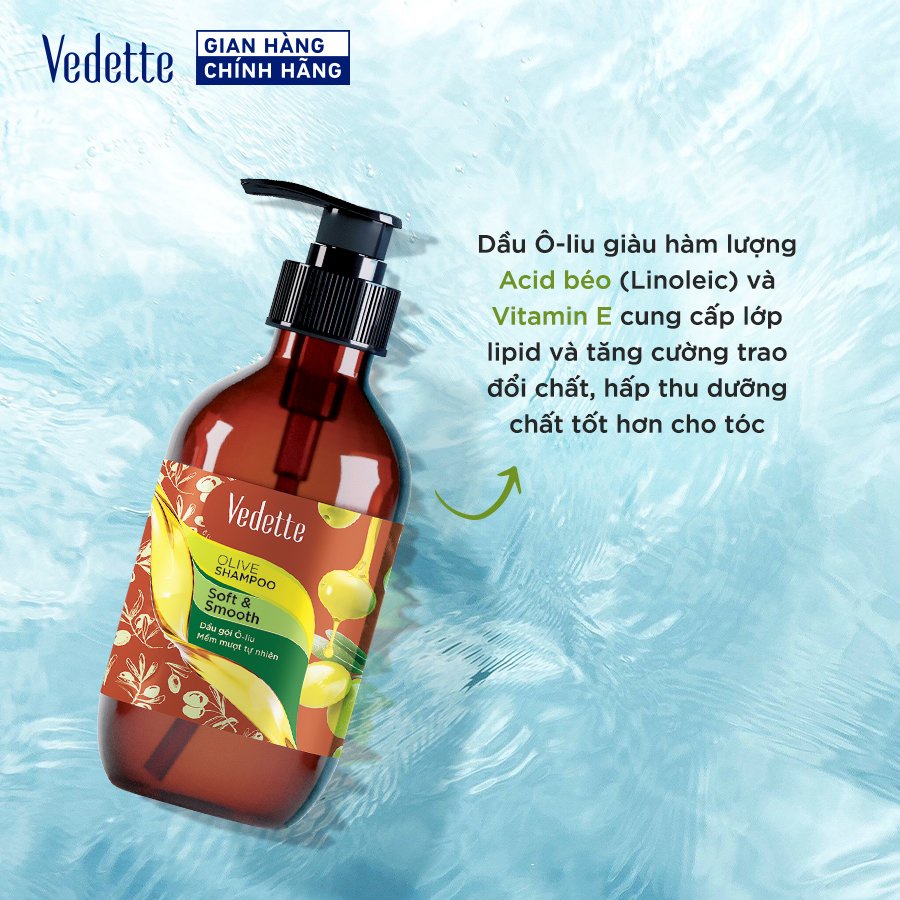 Dầu Gội Vedette Ô-liu 450g