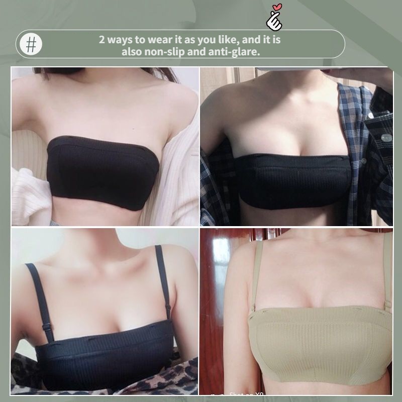 Áo Lót Nâng Ngực Không Đường May Thoáng Khí Dành Cho Nữ