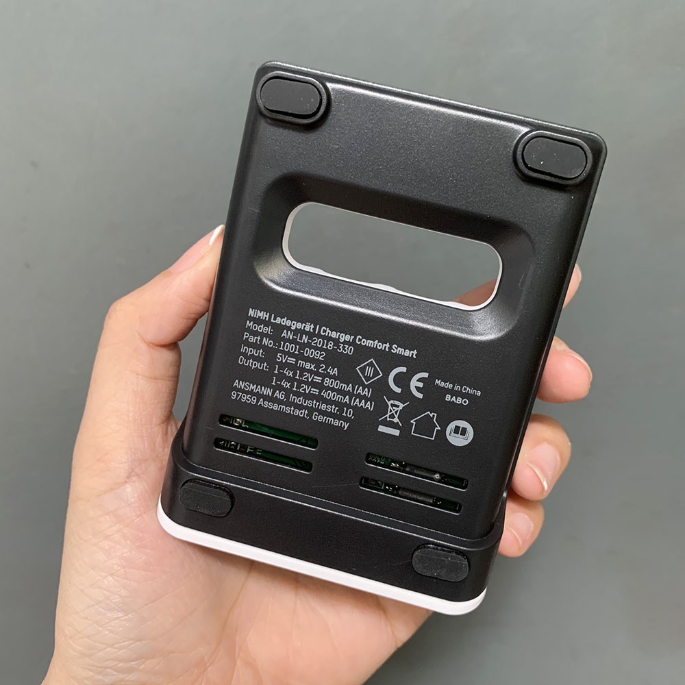 Máy sạc Pin Comfort Smart ANSMANN - Hàng Nhập Khẩu Chính Hãng
