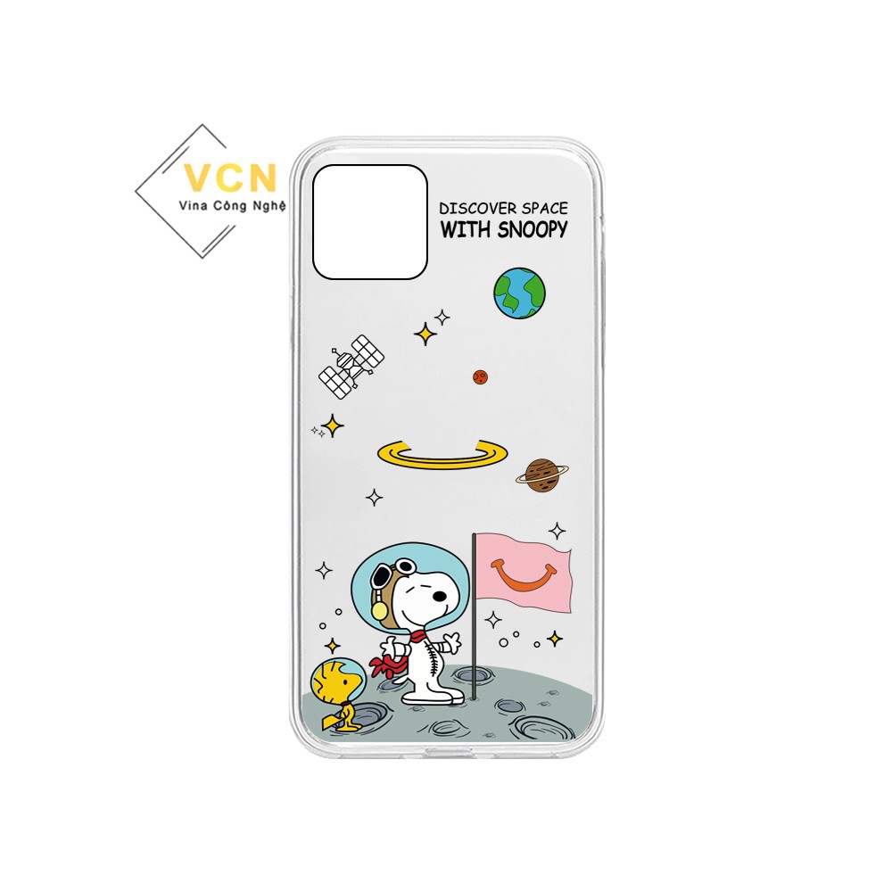 Ốp lưng đủ dòng Iphone 5G/6S/6 Plus/6S Plus/7G/8G/X/Xs/11/11 Pro/12/12 Pro/...Silicone trong hình Snoopy and Woodstock | BigBuy360 - bigbuy360.vn