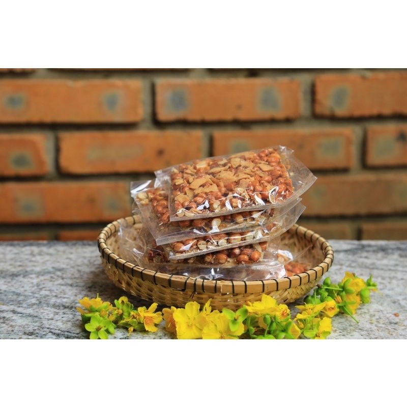 Kẹo Đậu Phộng Dừa Khô Giòn Vuông Loại Ngon