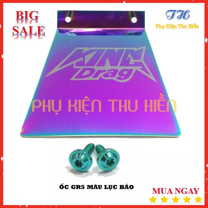 Mica Che Phuộc Chữ KingDrag Titan Winner X, Winner, Exciter Nhôm Cao Cấp