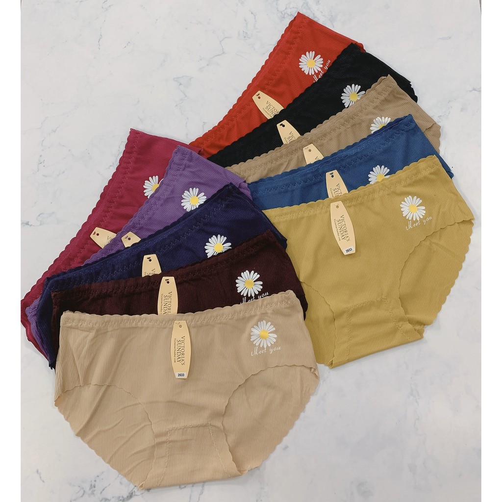 10 QUẦN LÓT ĐÚC SU TĂM LẠNH HOA CÚC SIÊU HOT QL2633