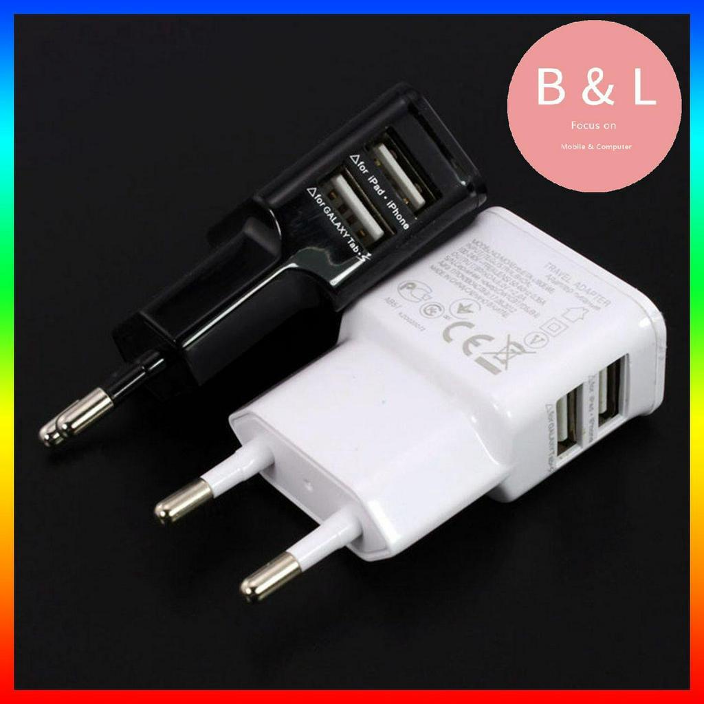 POWER Bộ Sạc Usb Kép Tiện Dụng Khi Đi Du Lịch