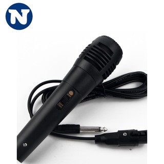 Micro có dây karaoke jack 6.5mm nhỏ gọn dùng cho loa bluetooth, loa di động và các loại loa khác - 402 KB18 - NIDALA