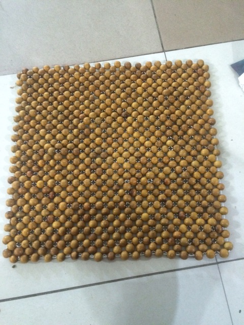 Miếng gỗ hạt tròn matxa 40 x 40