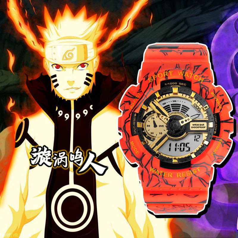 Đồng hồ Naruto Ins Wind Tiera King, Men, Men, Girlfriends, dầm