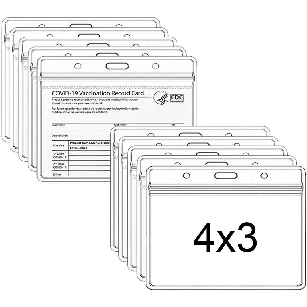 Giá Đỡ Bảo Vệ Thẻ Ghi Âm 4X3 in Có Khóa Kéo Tiện Dụng