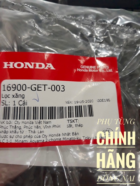 LỌC XĂNG ZIN AB/CLICK 110cc BÌNH XĂNG CON CHÍNH HÃNG HONDA