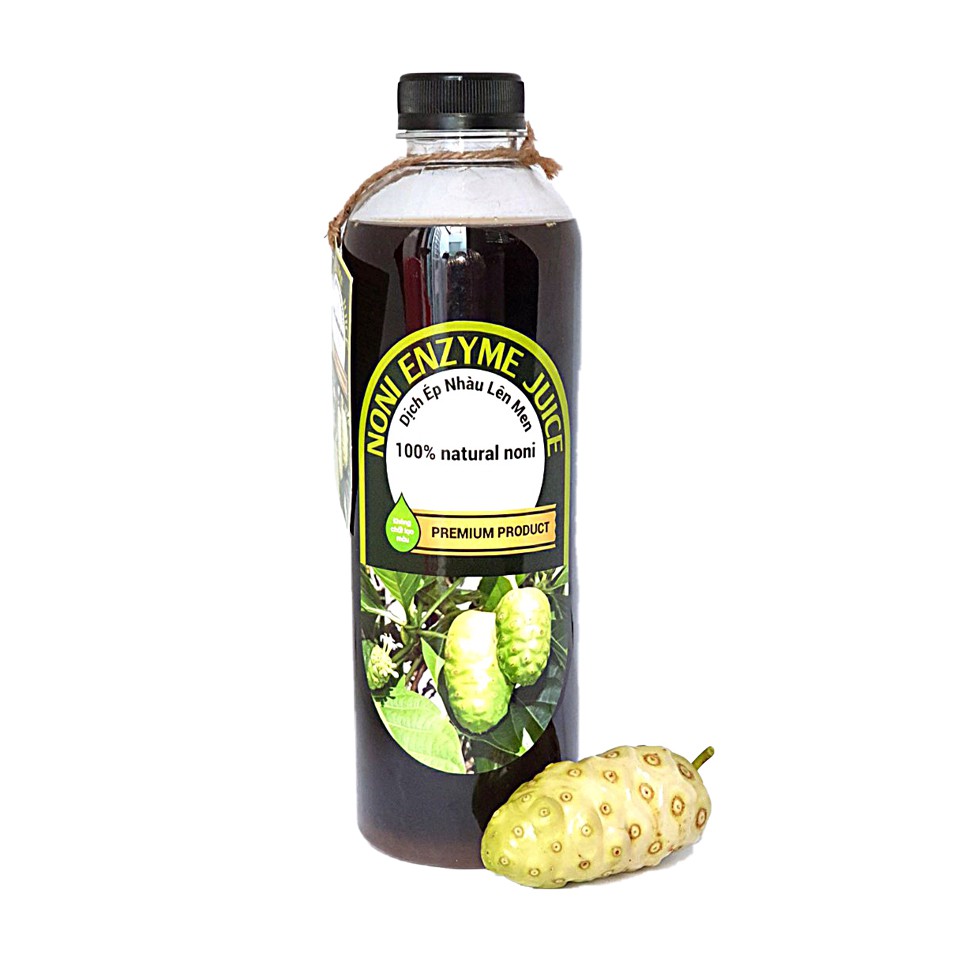Nước cốt Nhàu - Noni Enzyme Juice - 100% Noni nguyên chất- Chai 1000ML