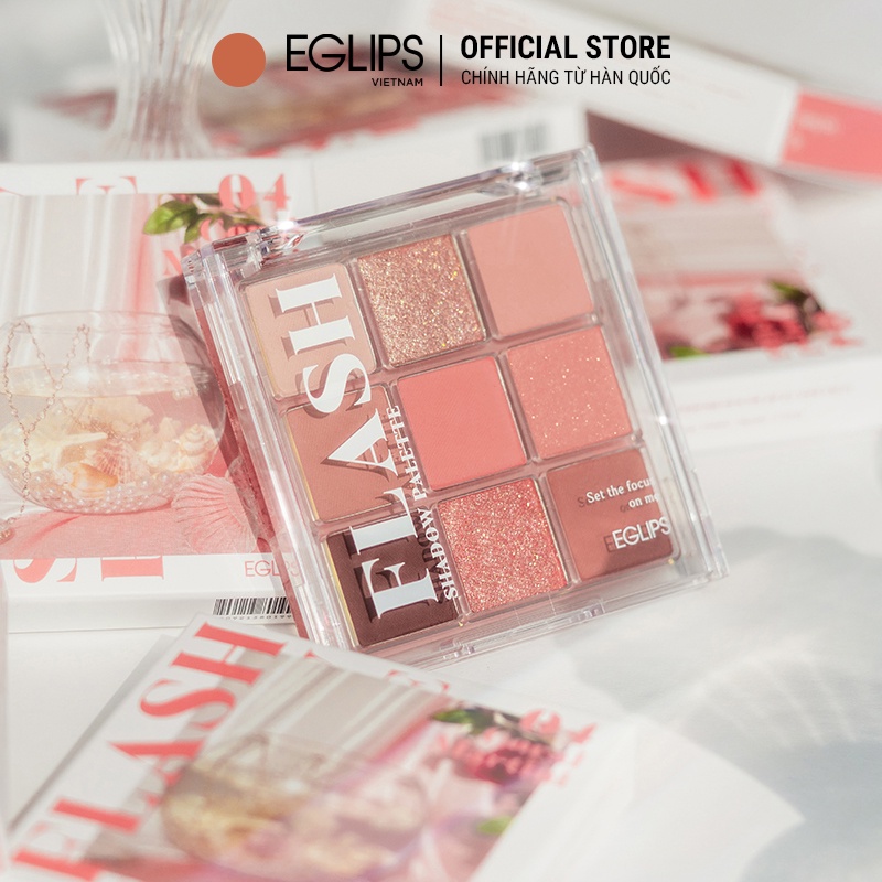 Bảng phấn mắt Eglips Flash Shadow Palette version 2 8.1g