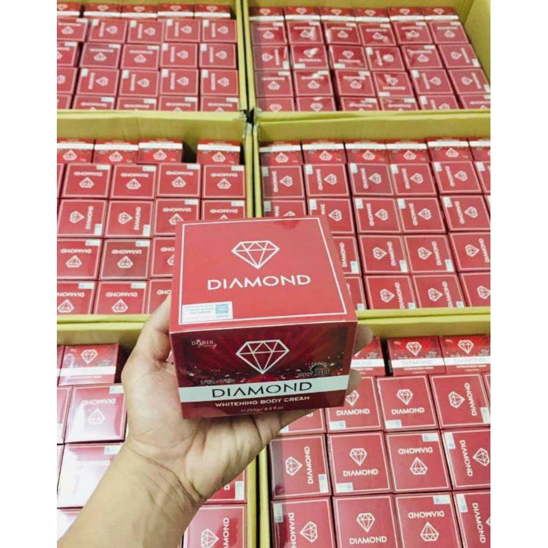 Kem dưỡng trắng da toàn thân diamond