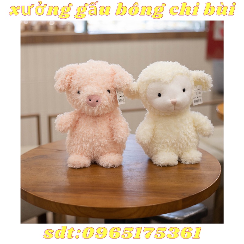 Thú bông lông xoăn