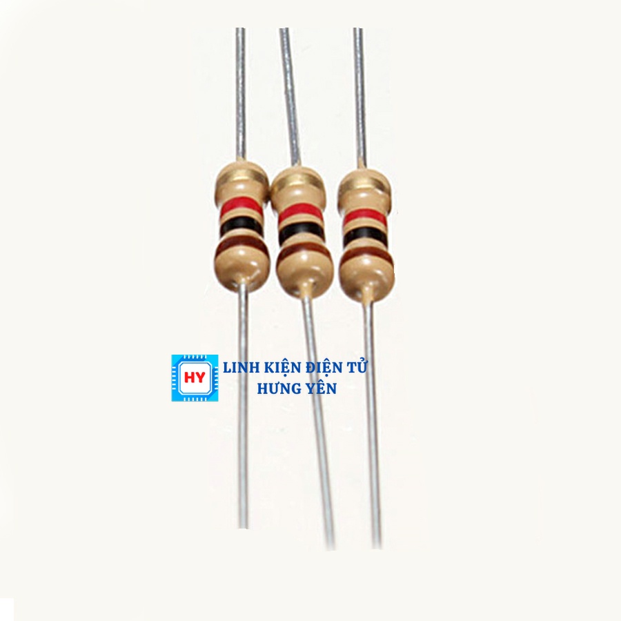 Combo 50 Điện Trở Vạch 1/4W 5% 1K - 2M