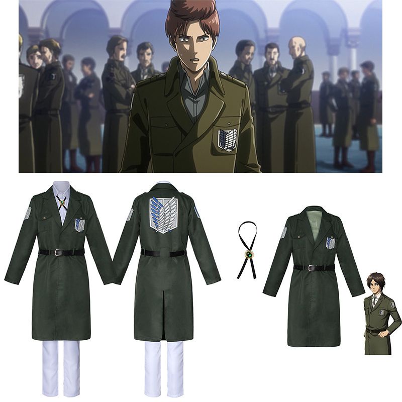 Áo Choàng Hóa Trang Nhân Vật Shingeki no Kyojin Trong Attack on Titan