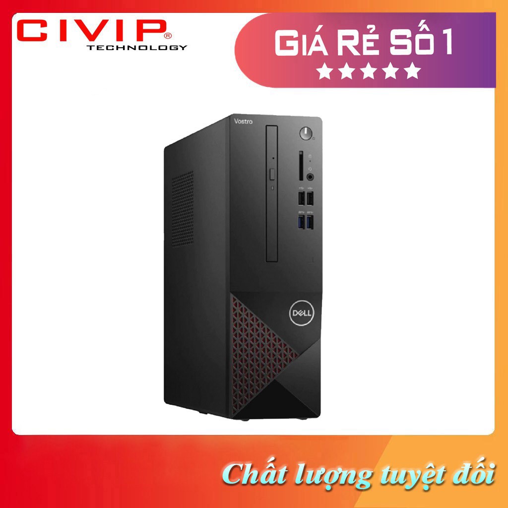 Máy tính để bàn Dell Vostro 3681 SFF (i3-10100/4GB RAM/1TB HDD/WL+BT/K+M/Win10) (STI31501W-4G-1T)