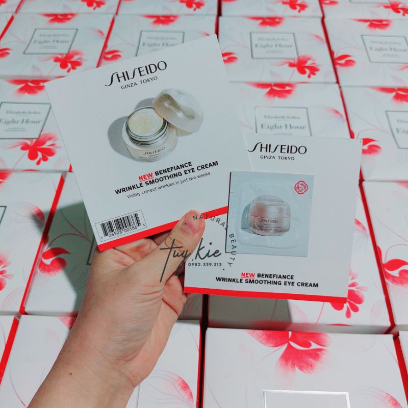 [ Sample ] Kem dưỡng mắt Shiseido Benefiance Wrinkle Smoothing Eye Cream