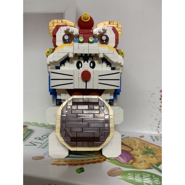 Xếp hình Doremon Kỳ Lân  nanoblocks nano block Doremon Lắp Ghép Doremon Kỳ Lân