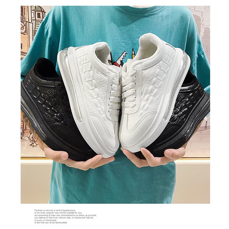 Giày thể thao có đệm khí size 39-44 thiết kế thời trang cho nam JM05