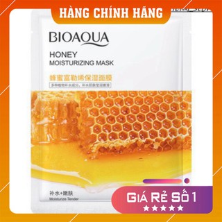 Mặt nạ ❤️𝑭𝒓𝒆𝒆𝒔𝒉𝒊𝒑❤️ Mặt nạ mật ong BIOAQUA giúp mềm mịn,hạn chế tình trạng da bị khô