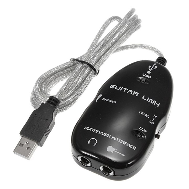 Cable Usb Guitar Link Kết Nối Đàn Guitar Với Máy Tính Để Thu Âm