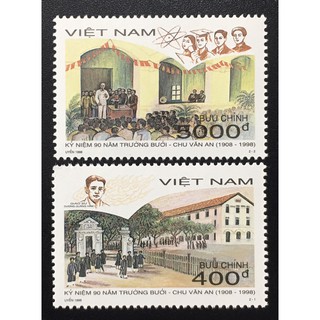 [ 58] Tem Việt Nam năm 1998 - 90 năm trường Bưởi - Chu Văn An (1908 - 1998)