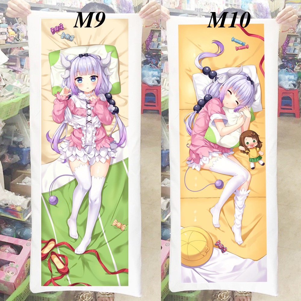 Gối ôm dài Kanna Kamui - Miss Kobayashi Dragon Maid 1mx40cm (Tặng 1 poster hoặc 1 huy hiệu)