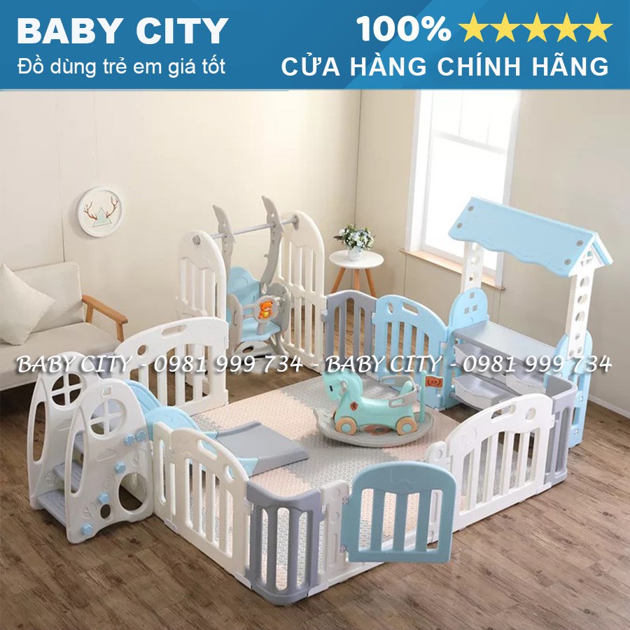 Combo Quây bóng nhà banh, cầu trượt Hàn Quốc Newber Luxury 1 (Quây 1m9x1m9) - Siêu Nhà bóng cao cấp