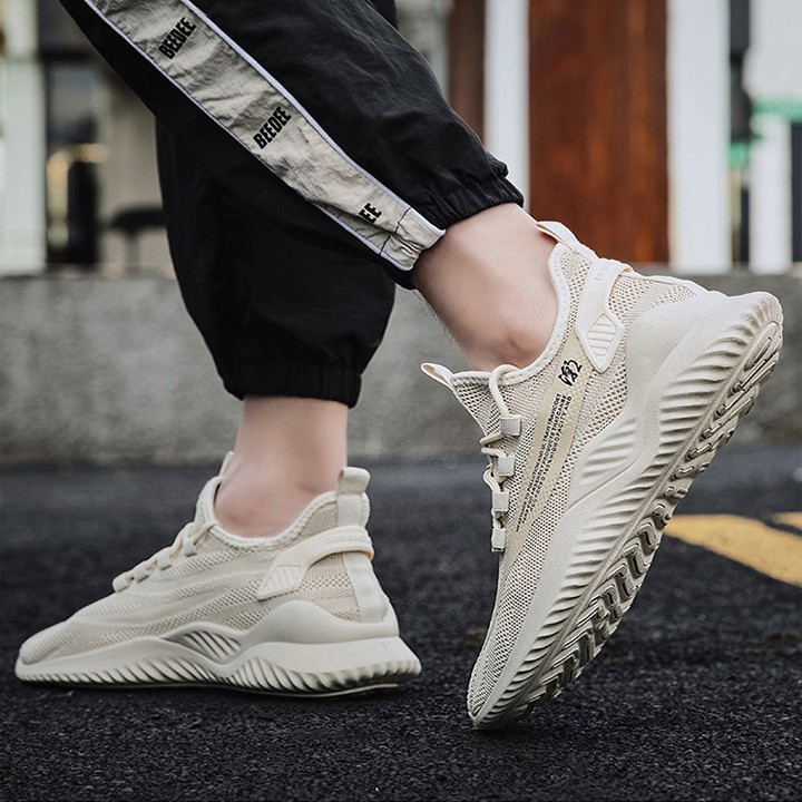 Giày Thể Thao Nam G47TK Đế Bằng Êm Nhẹ Vải Mềm Phối Sọc Năng Động Trẻ Trung Hot Trend | BigBuy360 - bigbuy360.vn