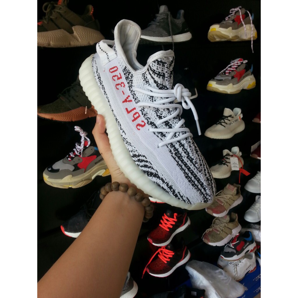 GIẢM giá sập sàn GIÀY THỂ THAO giày yeezy v2 ngựa vằn FREESHIP . . . 👟 ! * ) .