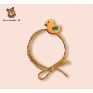 Dây Cột Tóc Cao Su Co Giãn Phong Cách Hàn Quốc