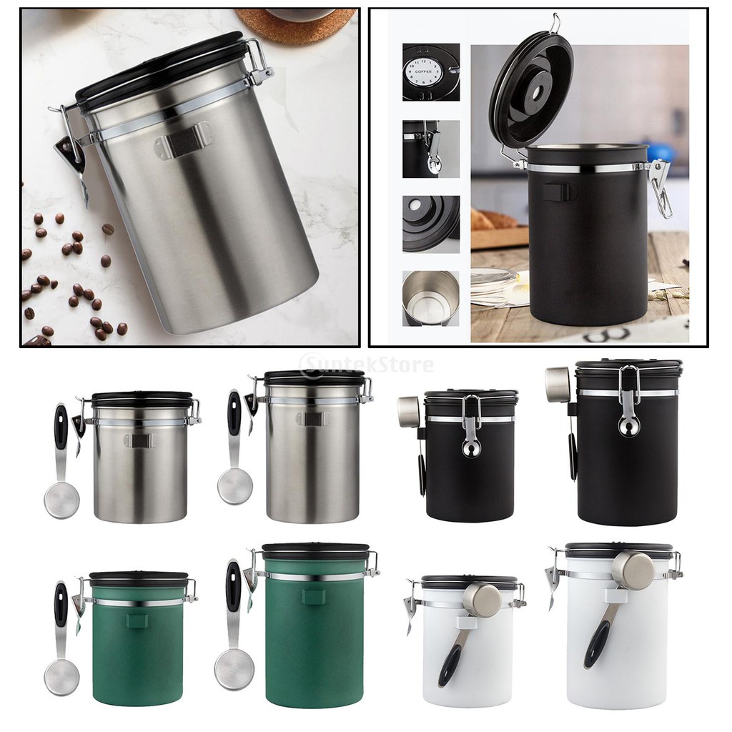 Hộp Đựng Cà Phê Dung Tích 1800ml Thiết Kế Tiện Dụng