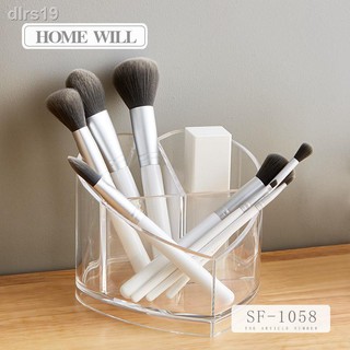 ❉Hộp Đựng Cọ Trang Điểm Bằng Acrylic Trong Suốt Tiện Dụng
