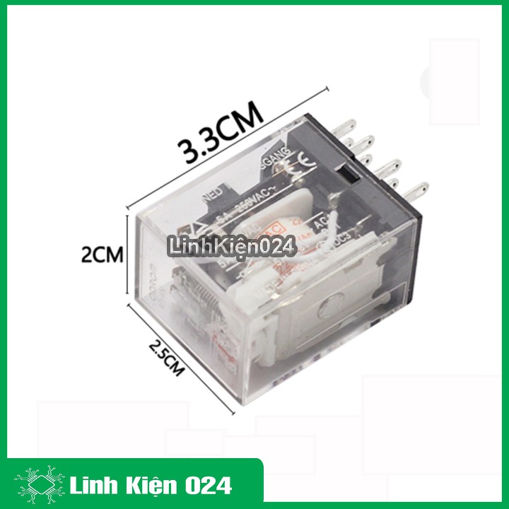 Relay Omron 12V-5A 14 Chân