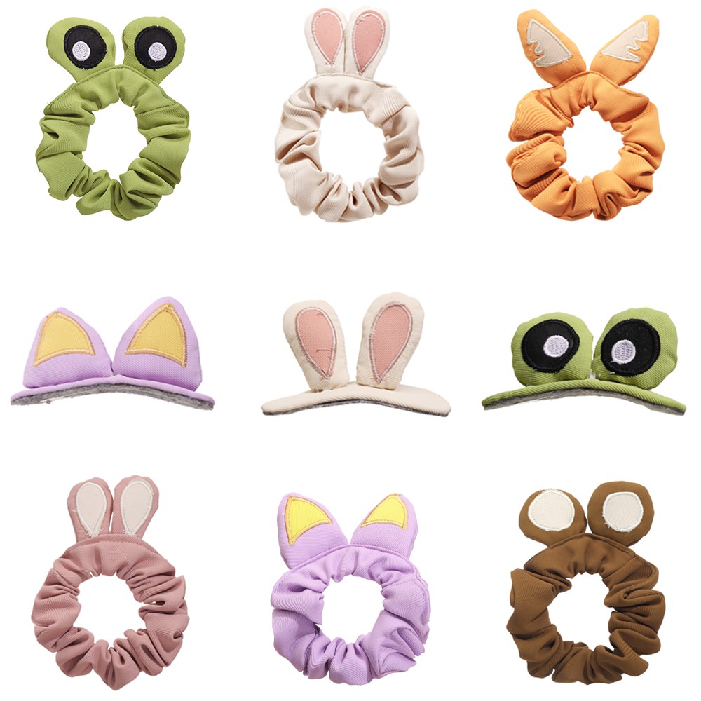 Dây Buộc Tóc Hình Động Vật Xinh Xắn Dành Cho Nữ