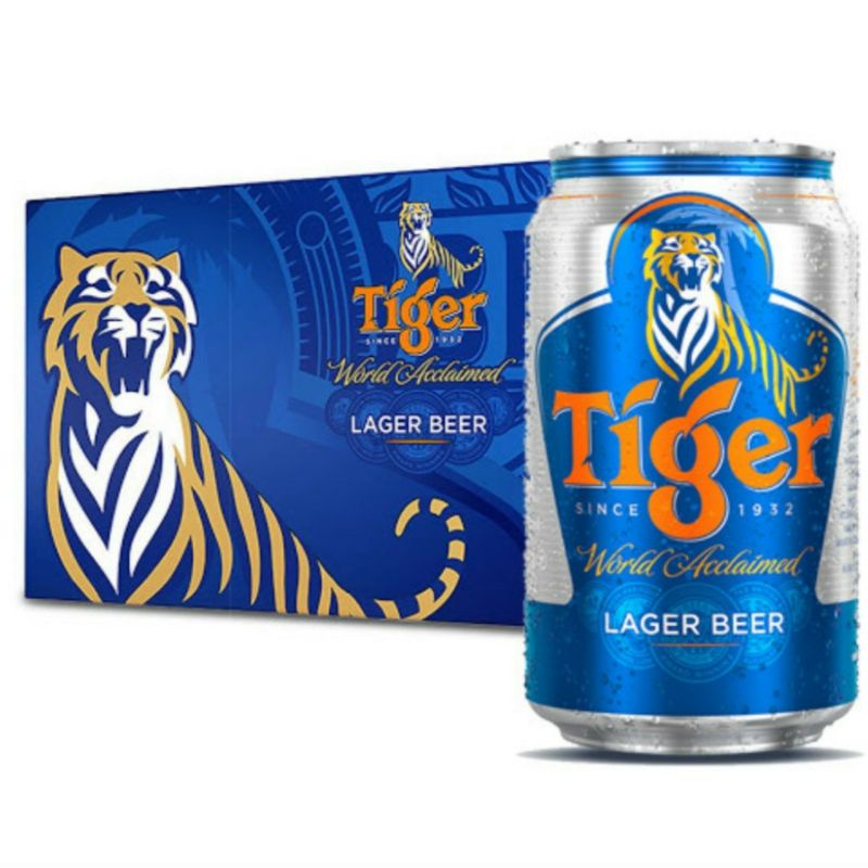 Bia Tiger lon 330ml