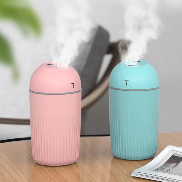 Máy Xông Tinh Dầu Mini 420ml  Tạo Ẩm Điều Hòa Không Khí