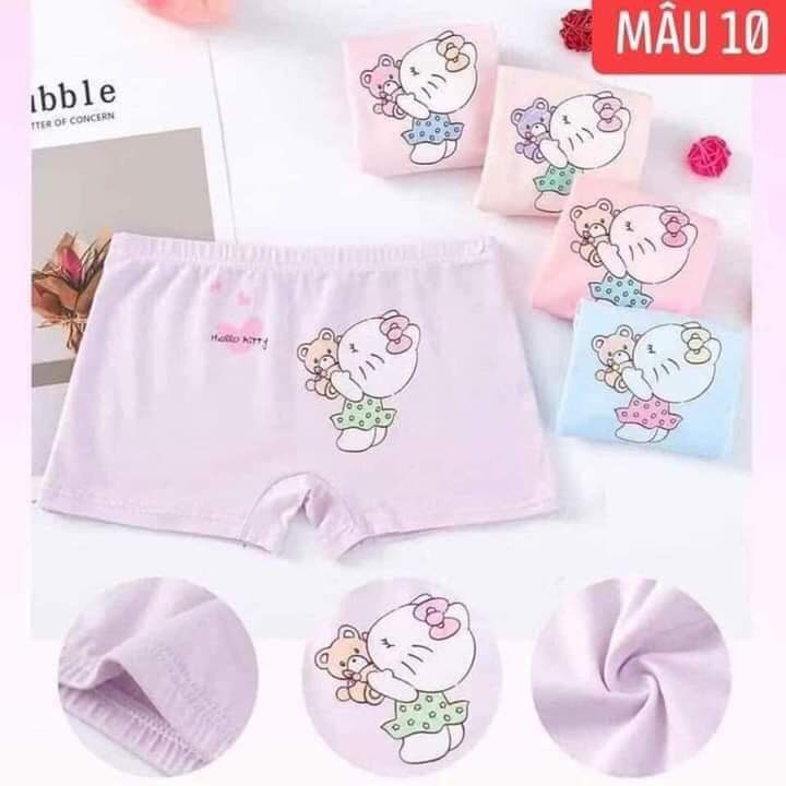 Set 5 chip đùi bé gái hình mèo kitty, ngựa pony cho bé từ 15 đến 30kg