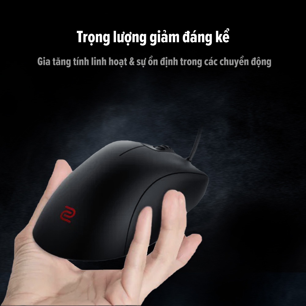 [MỚI] Chuột gaming Esports BenQ ZOWIE EC3-C (S) cảm biến 3360 với thiết kế công thái học và bánh lăn 24 nấc