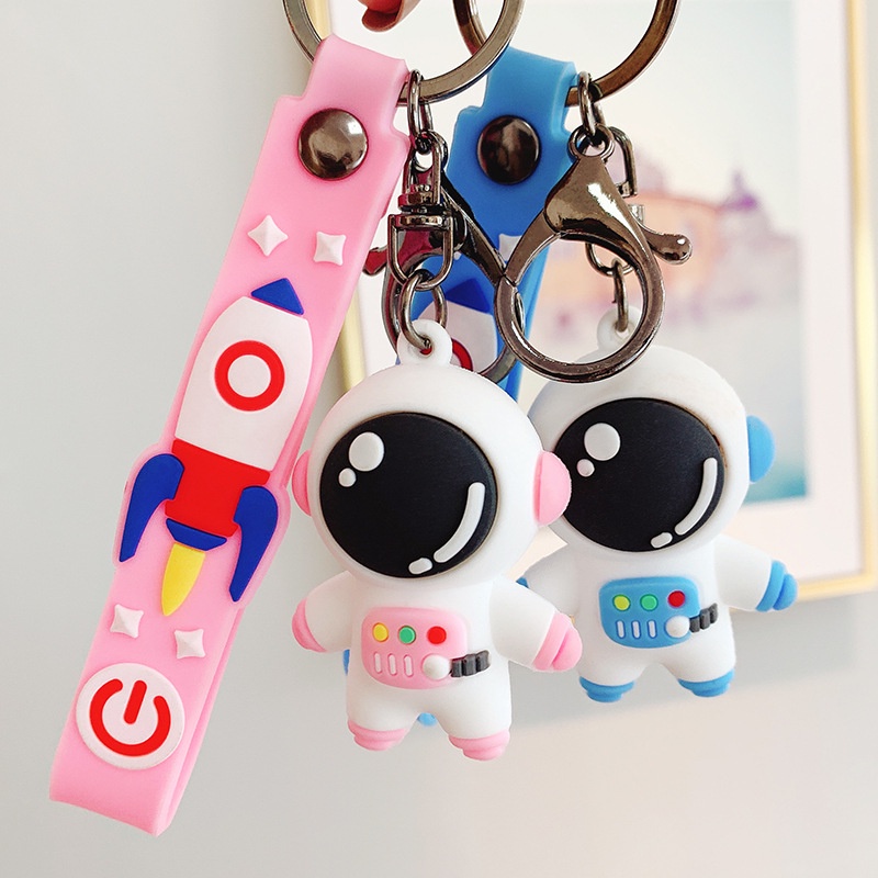 Móc Khóa Hình Phi Hành Gia Hoạt Hình Sáng Tạo