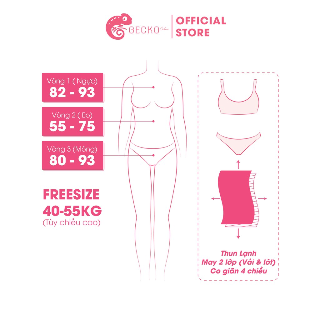 Bikini Đồ Bơi 2 Mảnh Quần Váy Kín Đáo GK0201 (Video, Ảnh Thật)