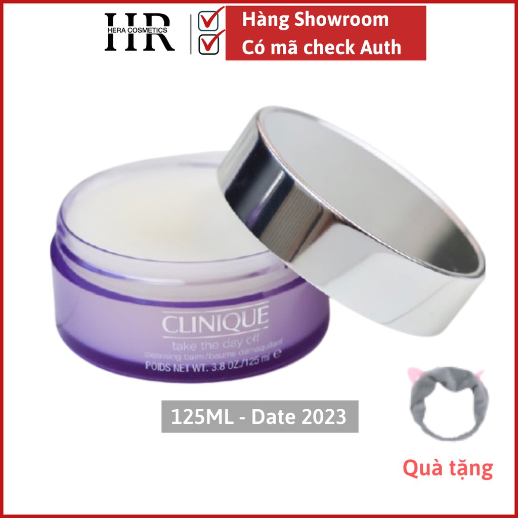 Tem Chính Hãng-Sáp tẩy trang dịu nhẹ không làm khô da Clinique Take The Day Off Cleansing Balm 125ml 125ml